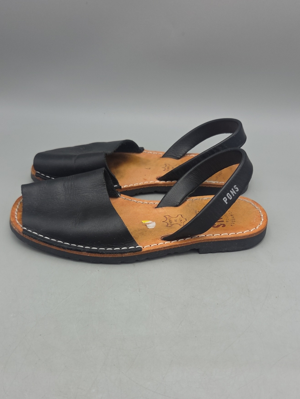 Pons Women's Black Sandals Women 7